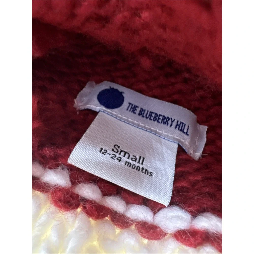 The Blueberry Hill Adorable Hat, Photoshoot Hat,‎ Santa Small 12-24 Mths New